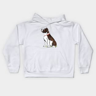 Brindle Staffordshire Bull Terrier Kids Hoodie